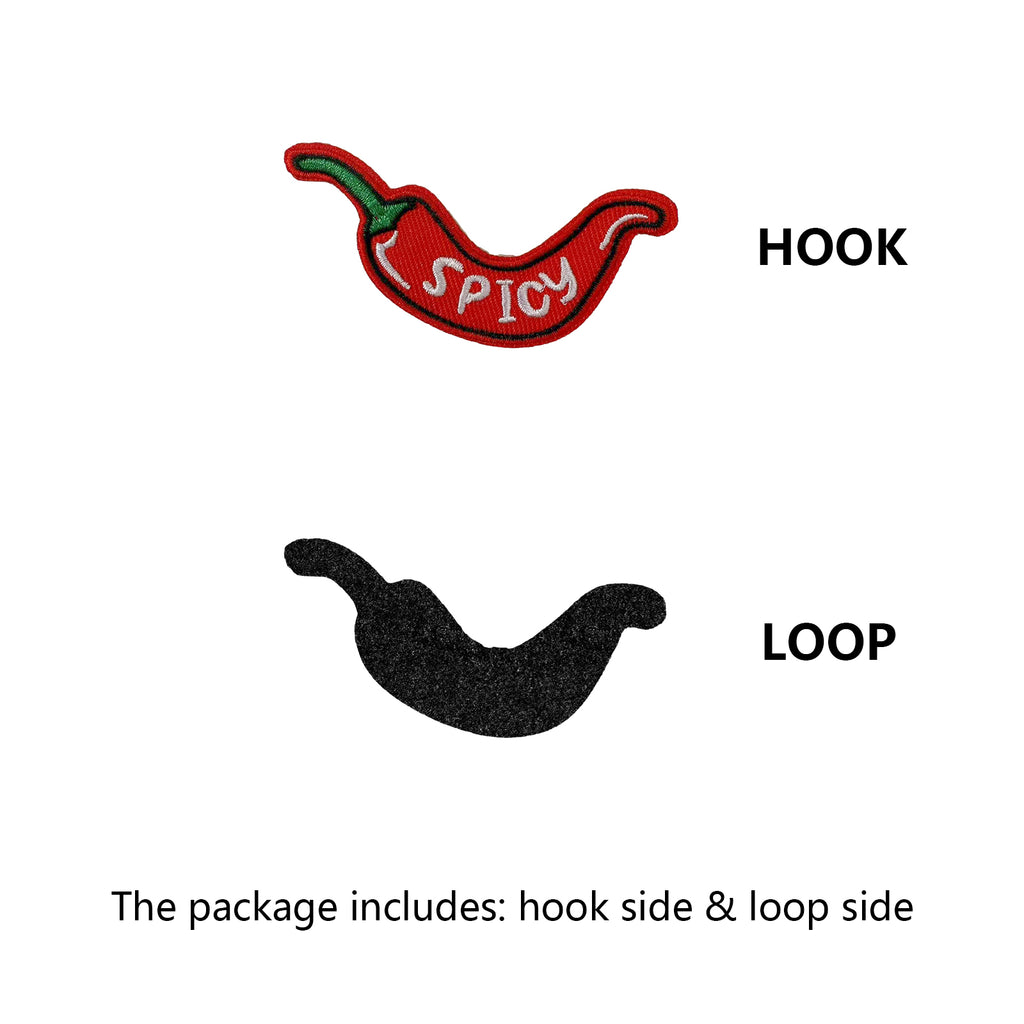 Red Hot Spicy Pepper Chili Patch (Velcro)