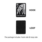 Stay Positive Grim Reaper Death Skeleton Dark Humor Patch (Velcro)
