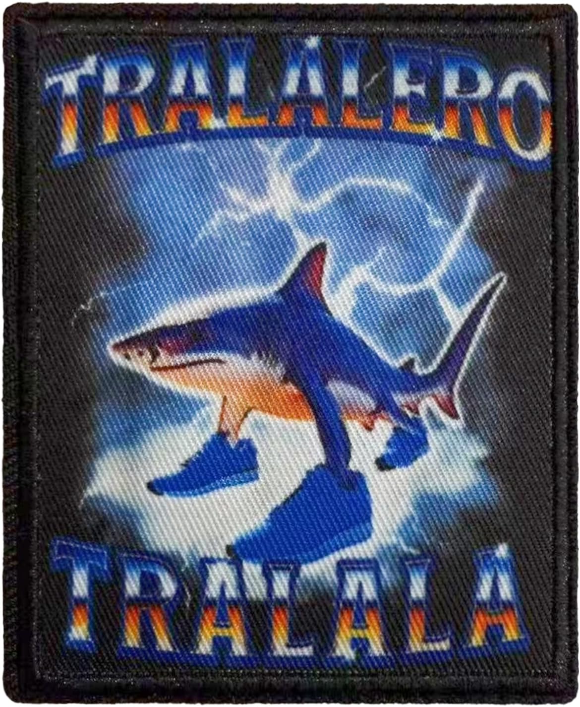 Tung Tung Tung Sahur Italian Brainrot Funny Meme Funk Patch (Velcro)