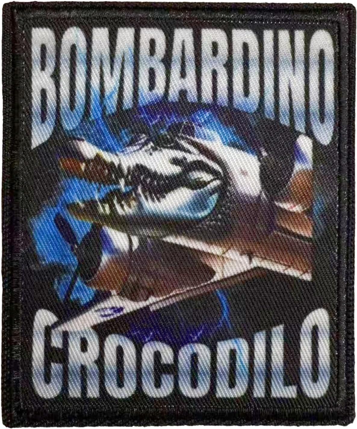 Tung Tung Tung Sahur Italian Brainrot Funny Meme Funk Patch (Velcro)