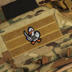 Tactical Duck Combat Warrior Cartoon Meme Funny Patch (Velcro)