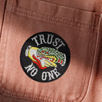 Trust No One Snake Betrayal Patch (Iron-on)