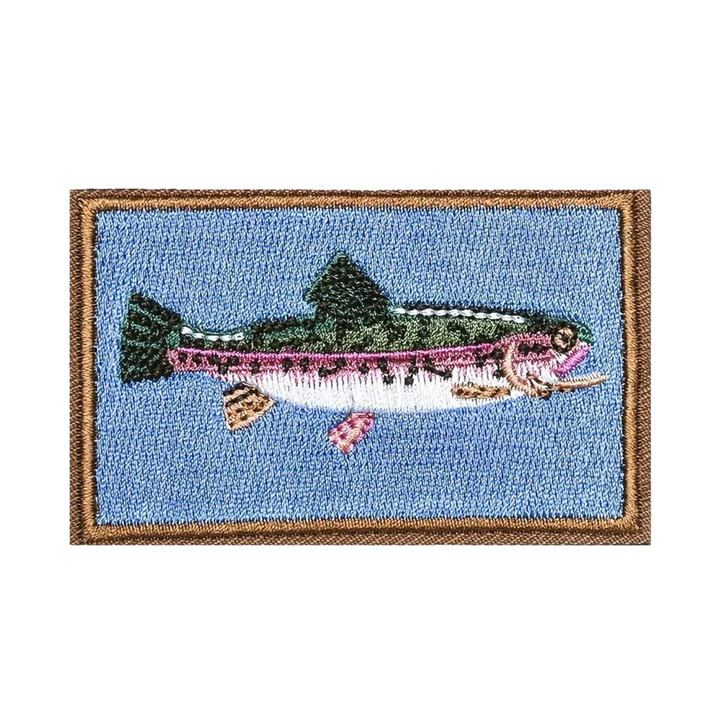 Trout Fishing Patch (Velcro)
