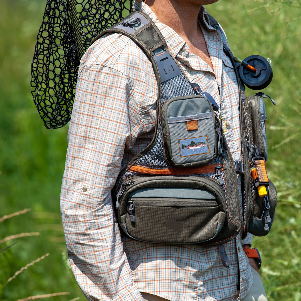 Trout Fishing Patch (Velcro)