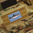 Trout Fishing Patch (Velcro)