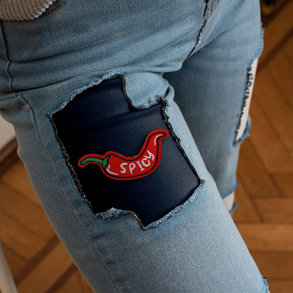 Red Hot Spicy Pepper Chili Patch (Iron-on)