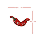 Red Hot Spicy Pepper Chili Patch (Iron-on)