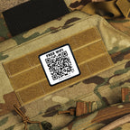Rickroll QR Code Patch (Velcro)