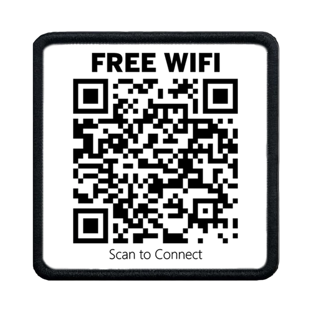 Rickroll QR Code Patch (Velcro)