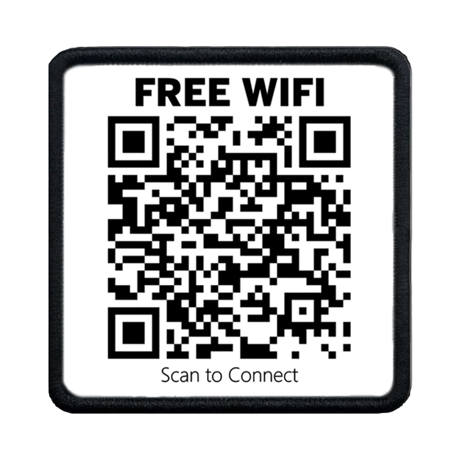 Rickroll QR Code Patch (Velcro)