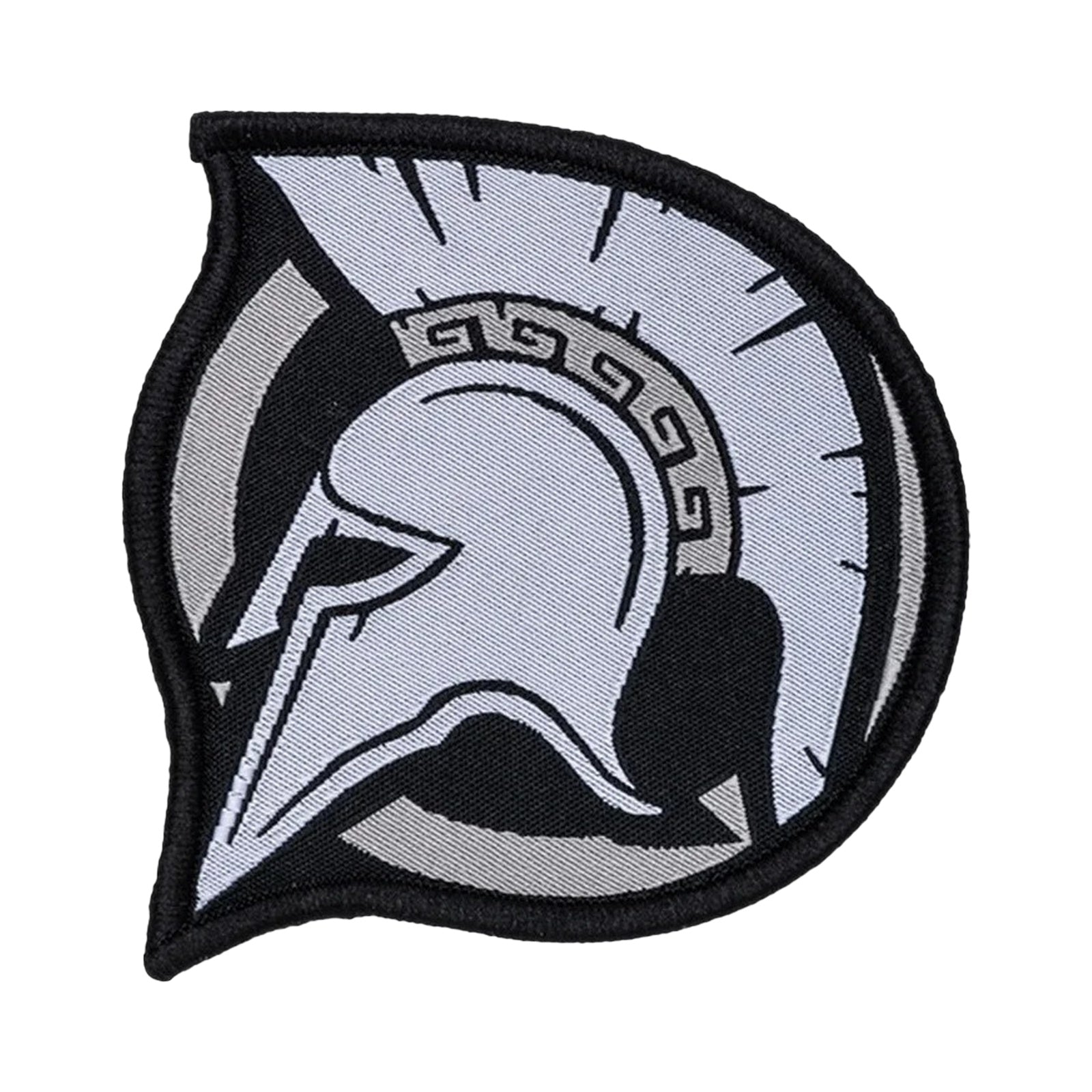Spartan Helmet Ancient Greek Warrior Vintage Patch (Velcro)