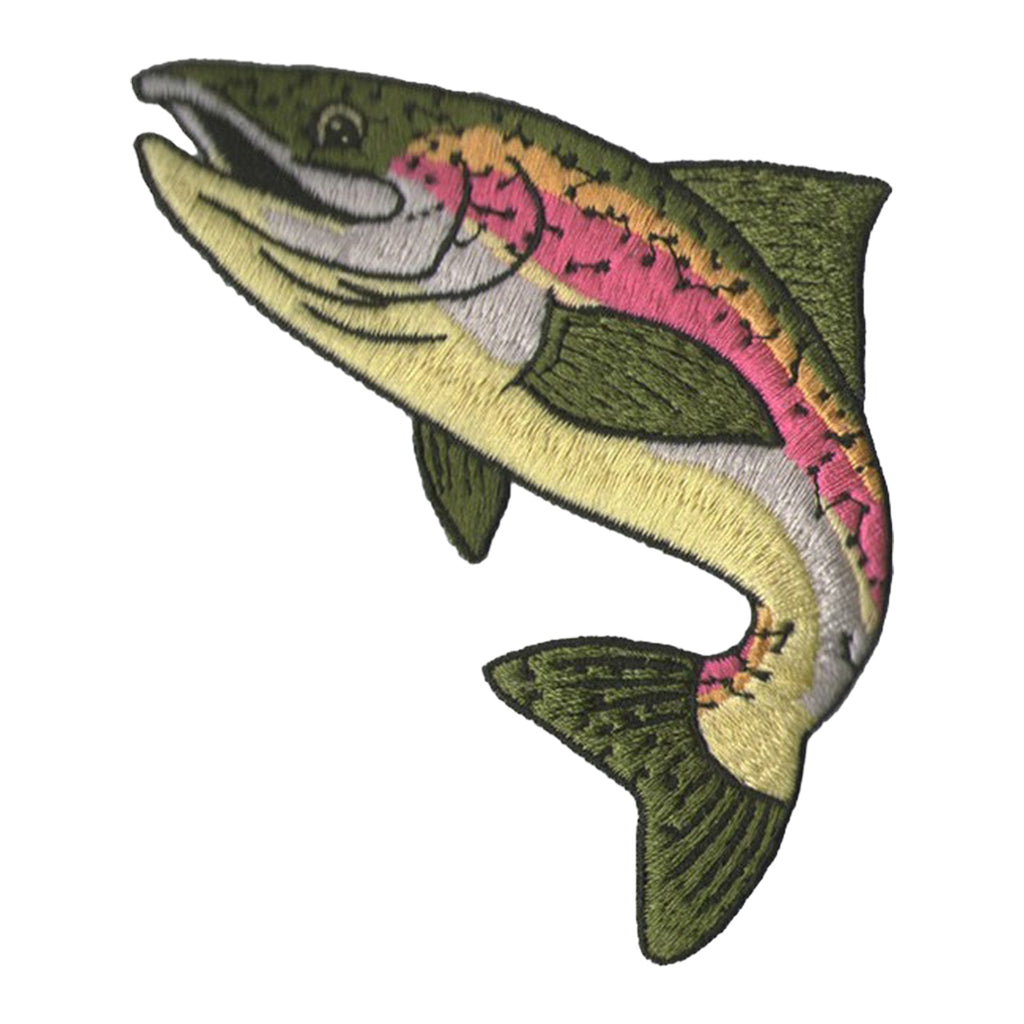 Rainbow Trout Fish Wildlife Nature Patch (Iron-on)