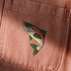 Rainbow Trout Fish Wildlife Nature Patch (Iron-on)