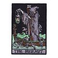 Grim Reaper Tarot Death Dark Gothic Patch (Iron-on)