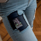 Grim Reaper Tarot Death Dark Gothic Patch (Iron-on)