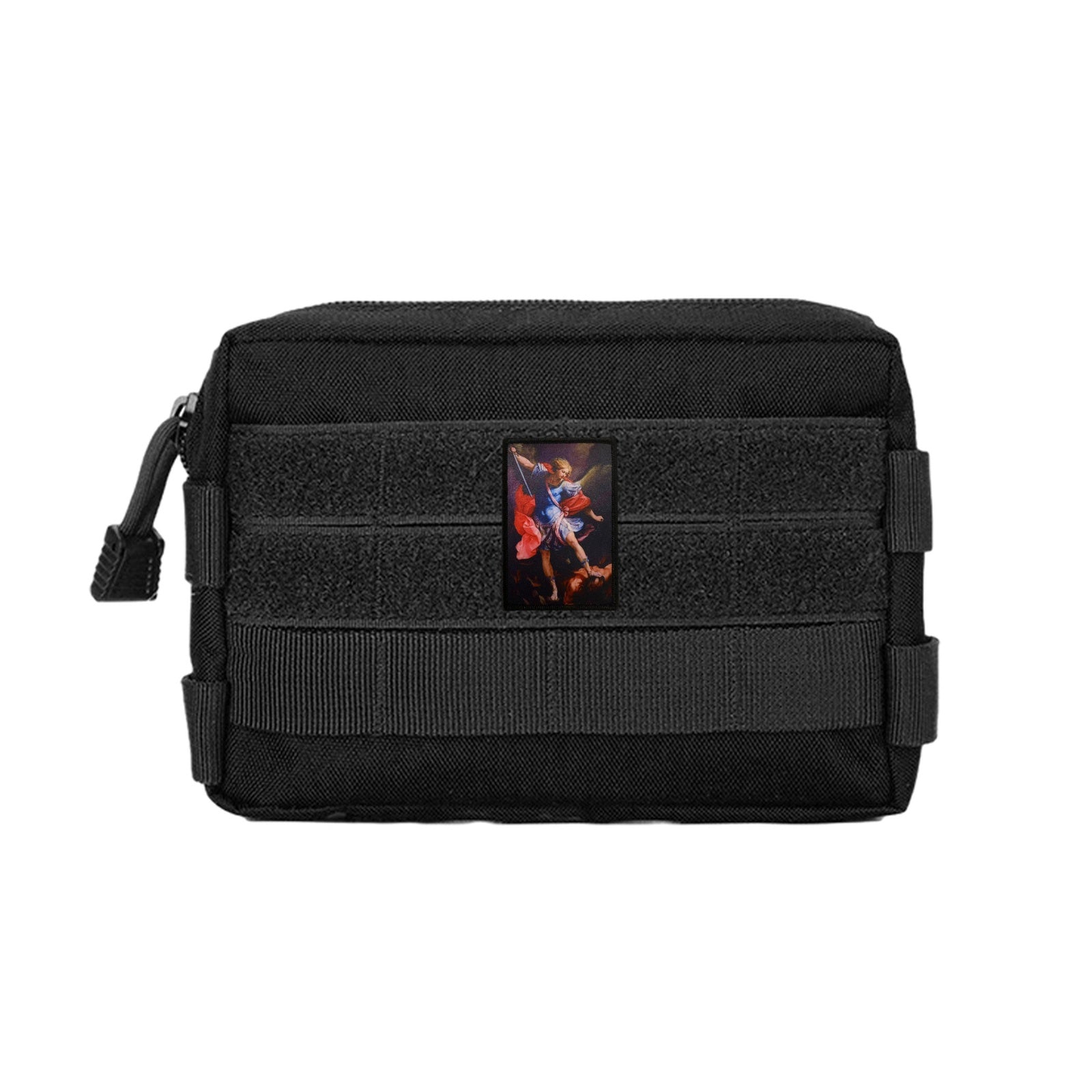 St. Michael Vanquishing Satan Religious Angel Morale Patch (Velcro)