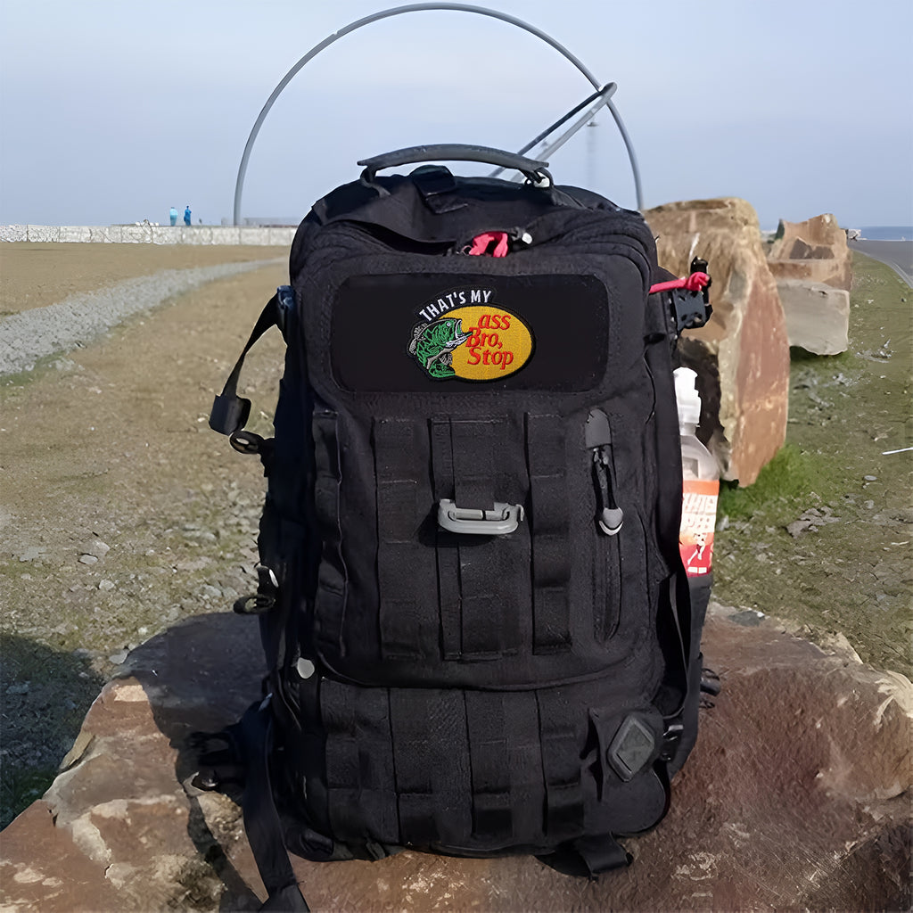 That's My Ass Bro Funny Fishing Meme Joke Patch (Velcro)