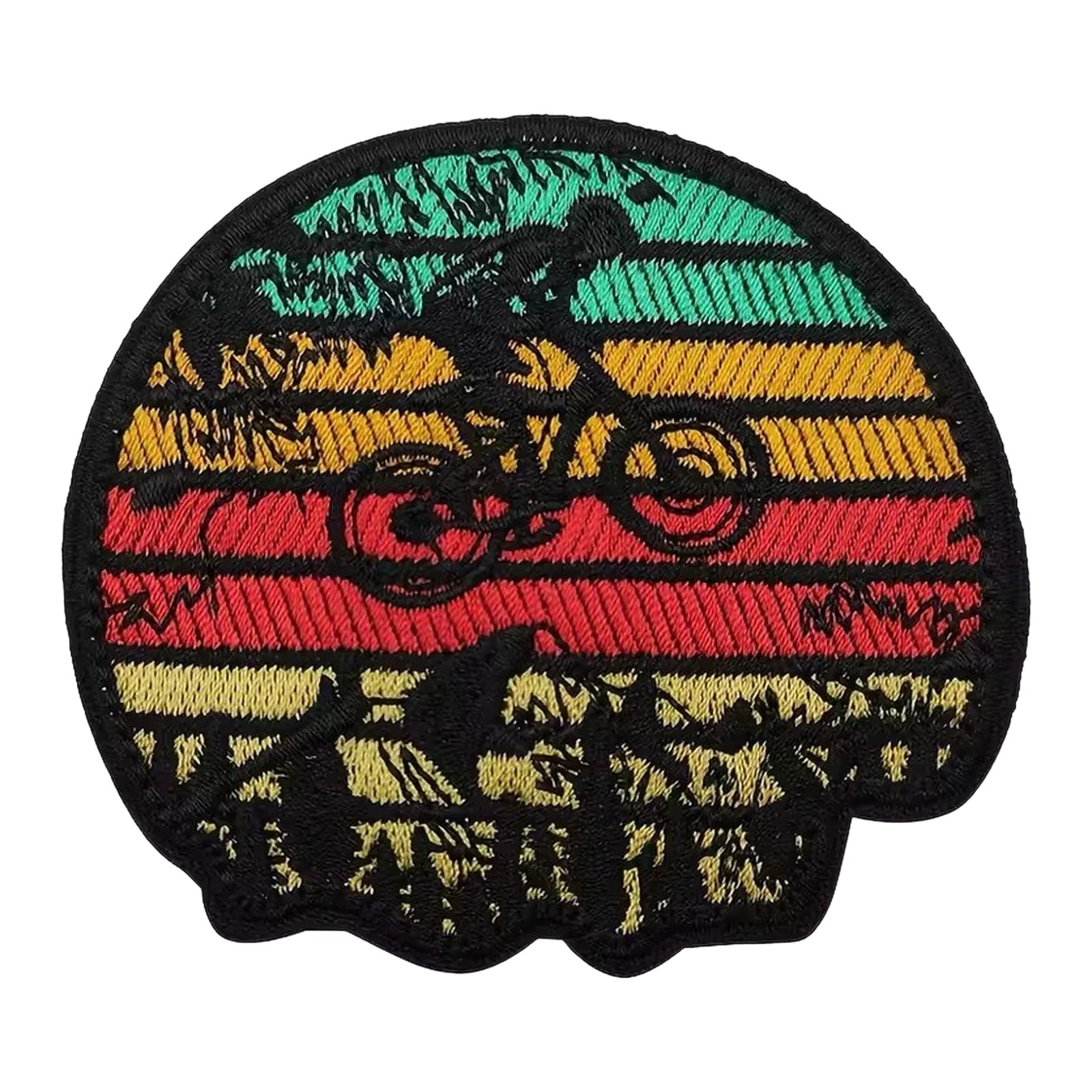 Mountain Bike Rider MTB Vintage Retro Patch (Velcro)