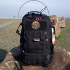 Never Better Skeleton Optimistic Self-Motivation Funny Meme Patch (Velcro)