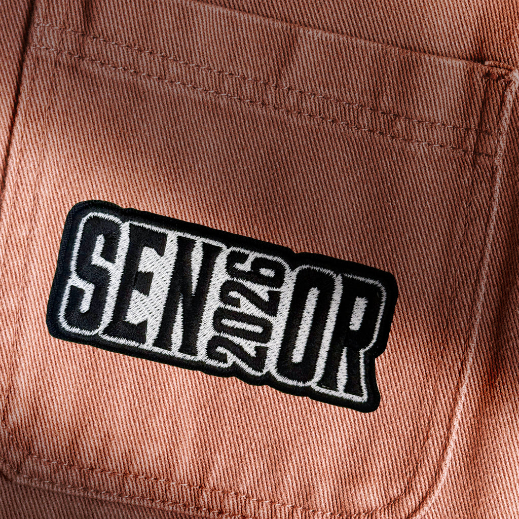 Senior Class of 2026 Student Graduation Class Patch (Iron-on)