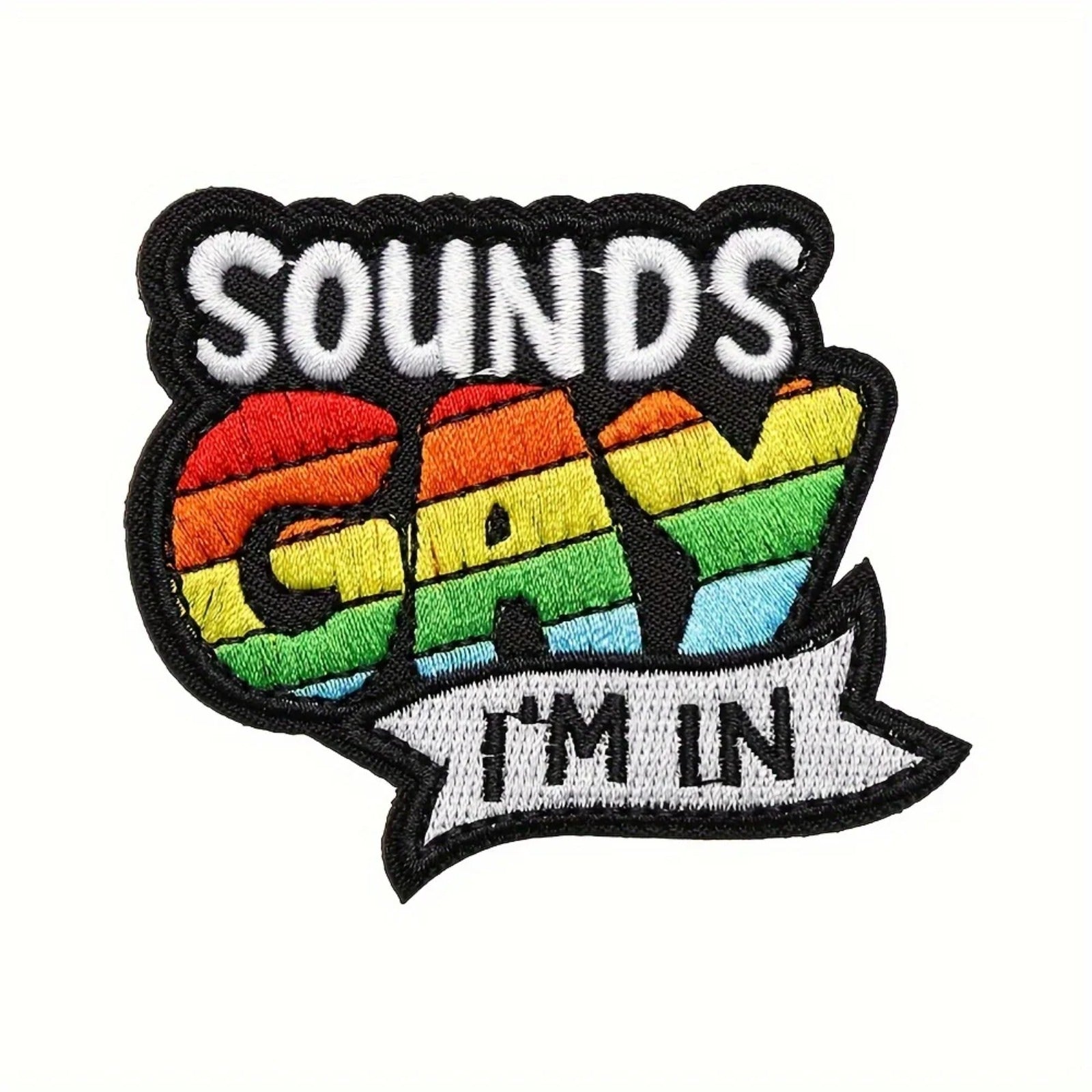 Sounds Gay Patch (Velcro)