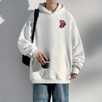 Vampire Fangs & Lips Embroidered Patch (Iron-on)