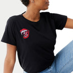 Vampire Fangs & Lips Embroidered Patch (Iron-on)